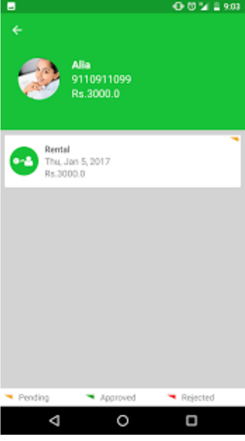 Cashco - Personal Cash Tracker screenshot 1